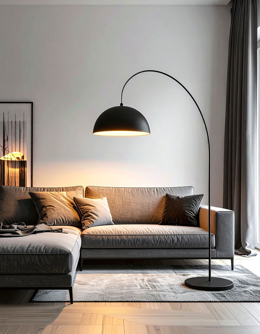 Floor lamp placement - 30 home styling tips