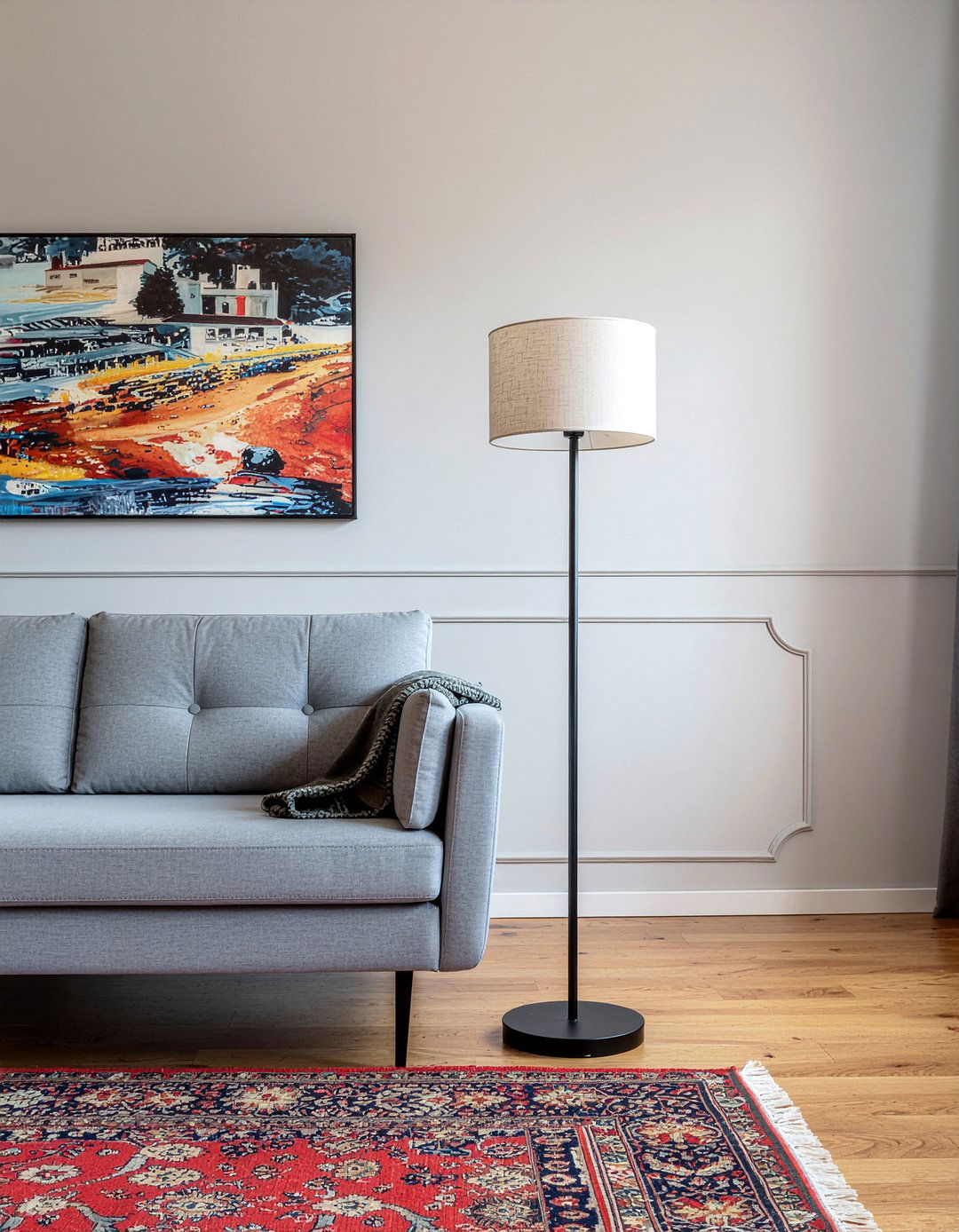 Floor lamp placement next to sofa - 30 living room light fixture placement