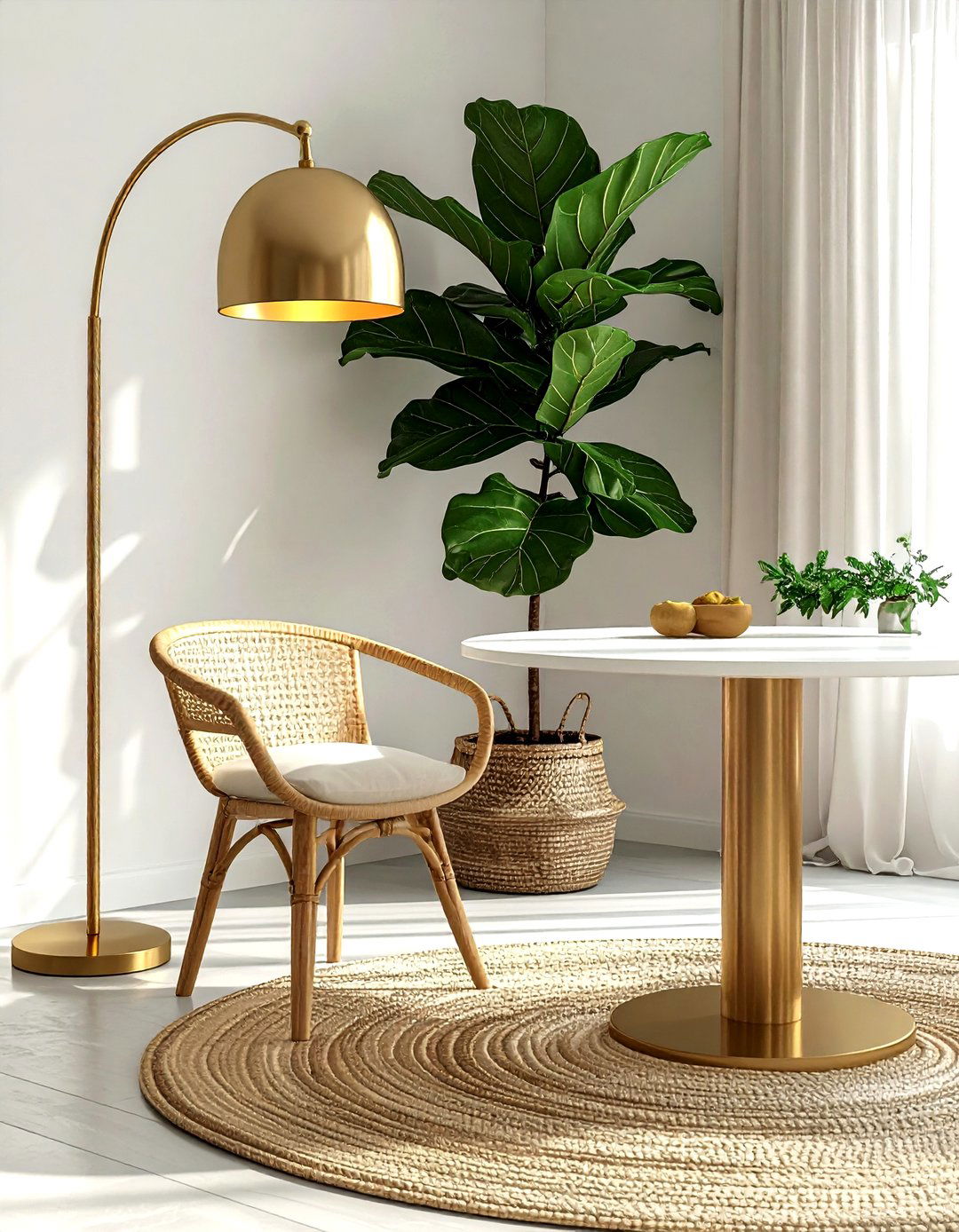 Floor lamps for dining corner - 30 dining room layered lighting ideas