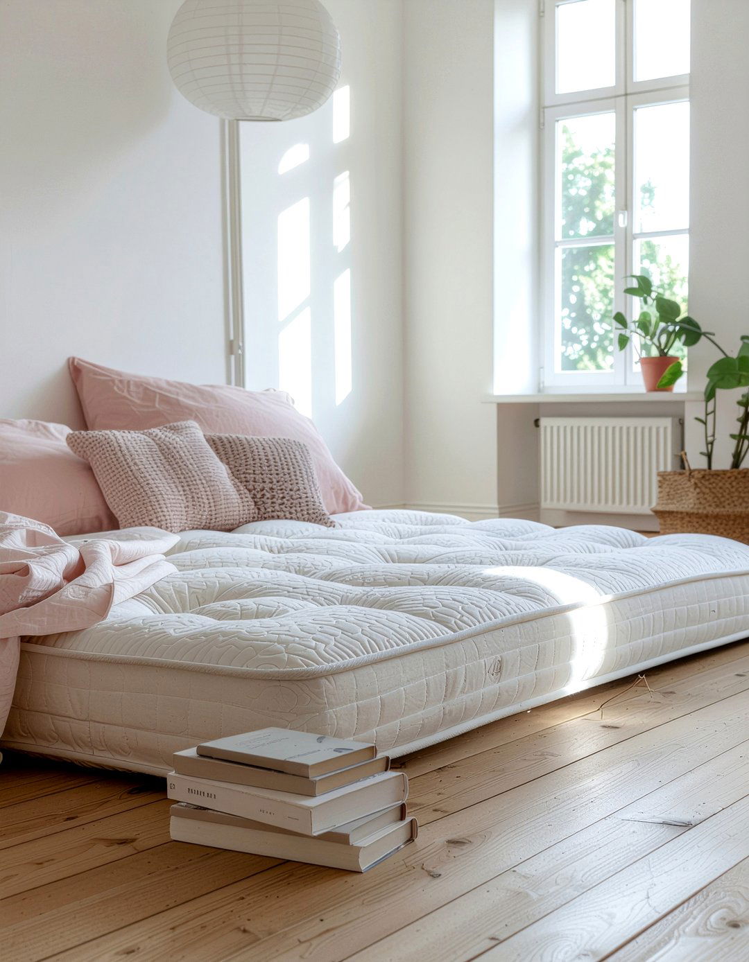 Floor mattress - 30 Korean bedroom ideas