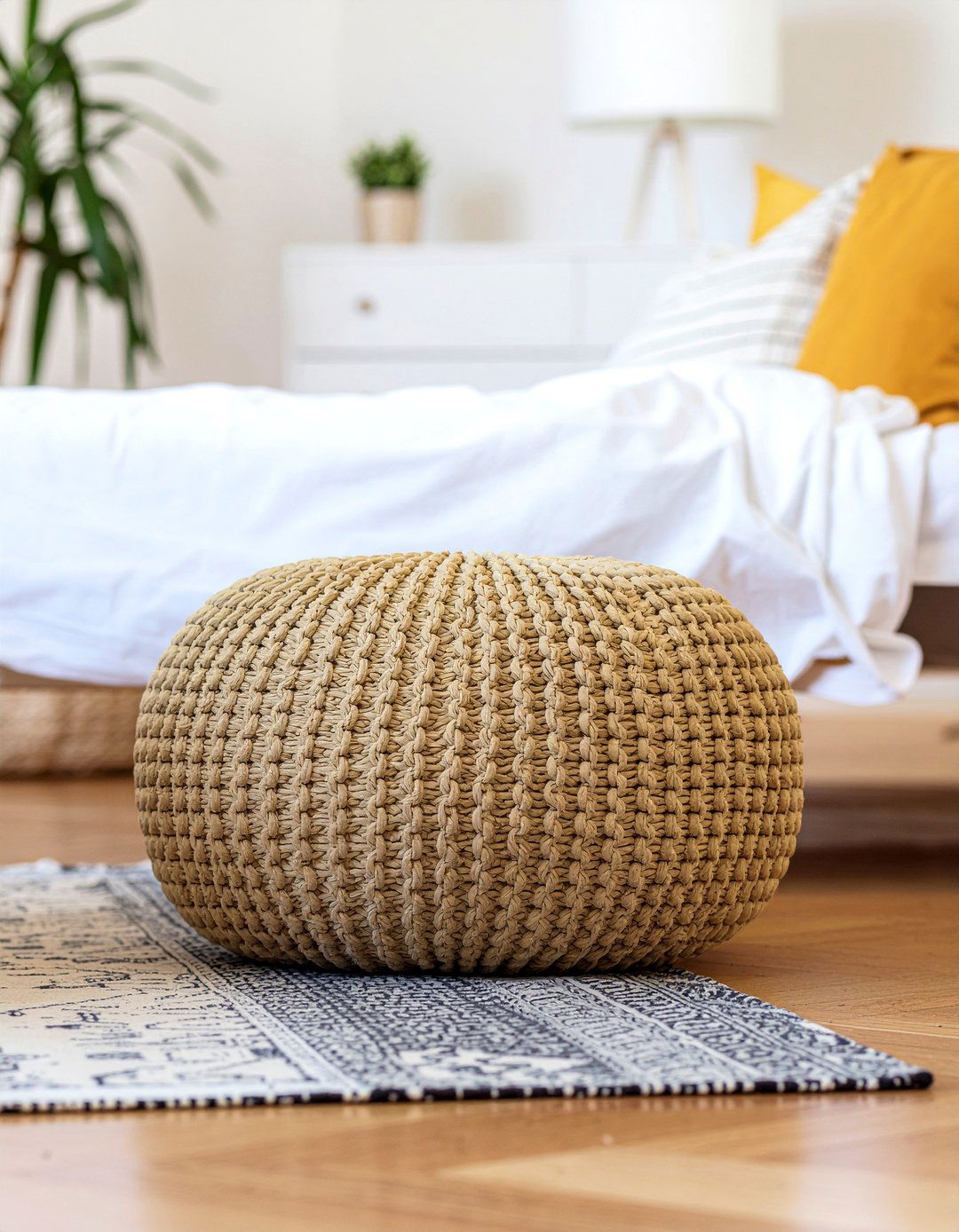 Floor pouf - 30 tween bedroom ideas