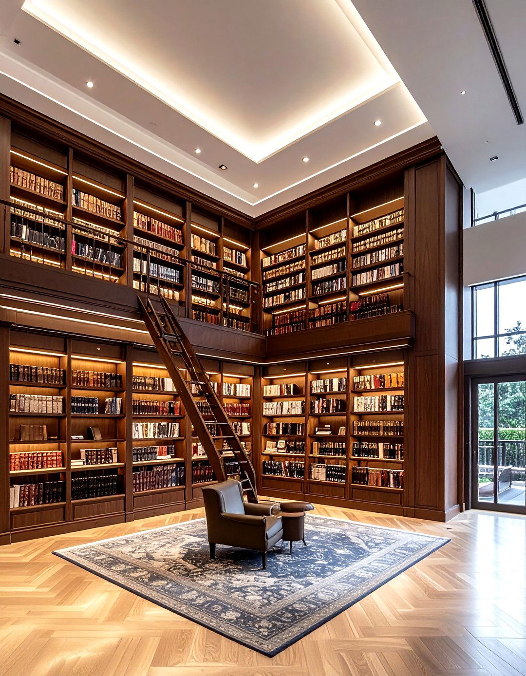 Floor to ceiling library - 30 book collection display ideas