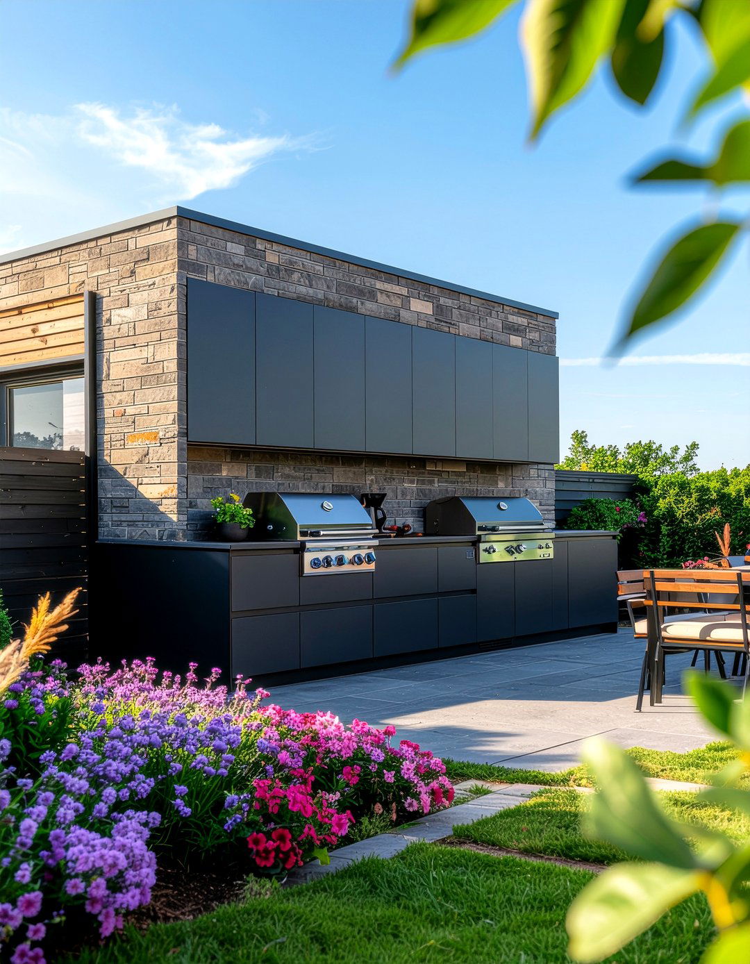 Floor to ceiling outdoor cabinets - 30 outdoor kitchen cabinet ideas