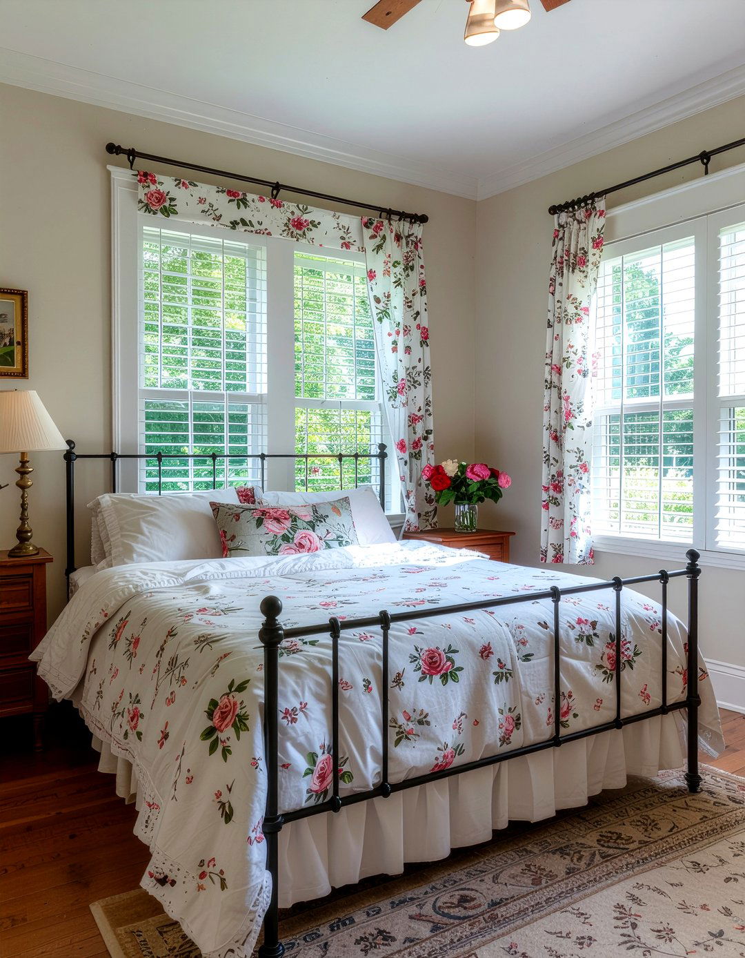 Floral Blinds Bedroom - 30 bedroom blinds