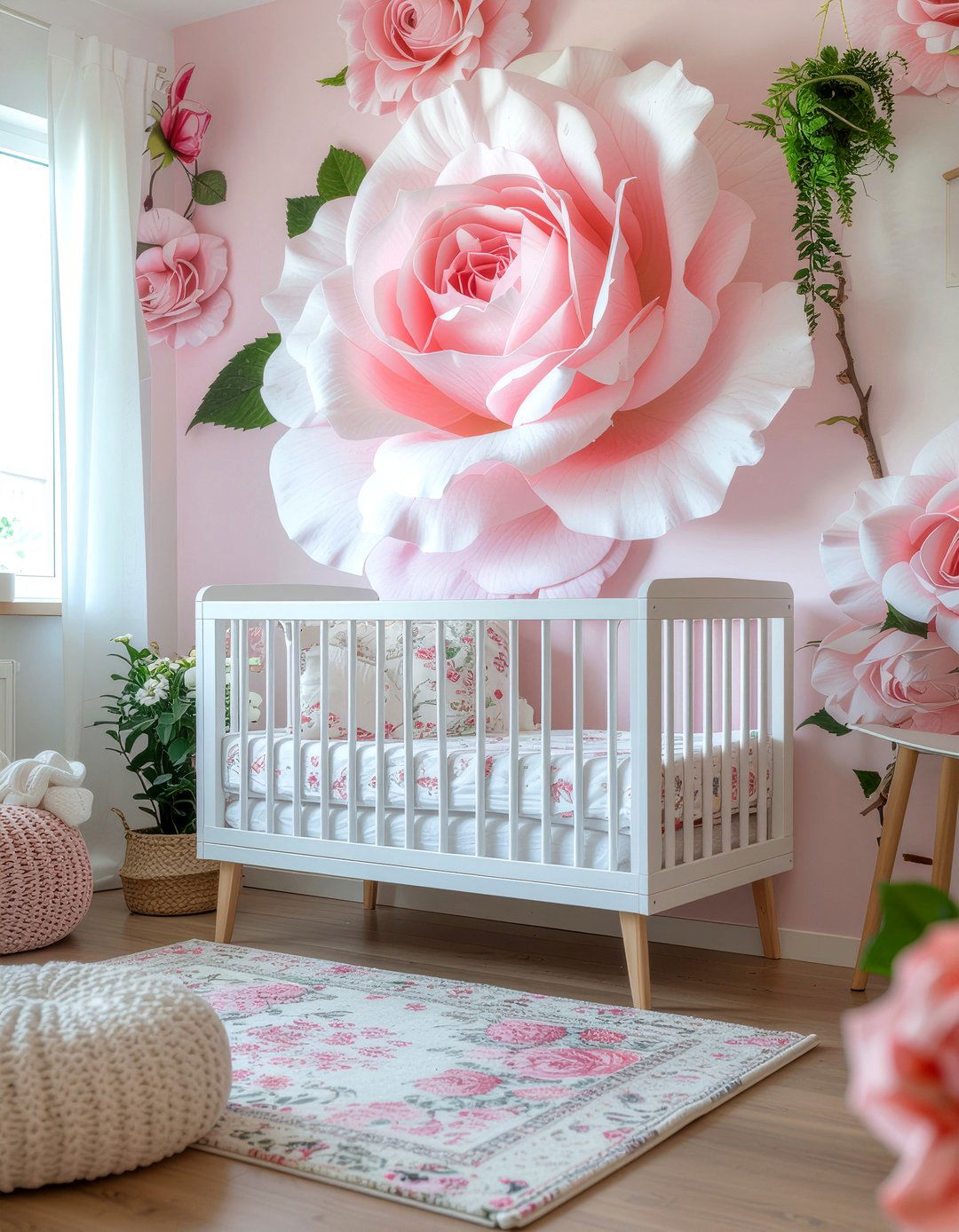Floral Nursery - 30 nursery ideas