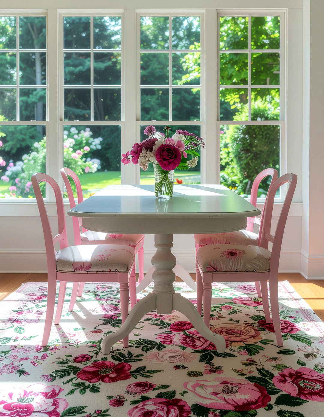 Floral Pattern Dining Room Carpet - 30 dining room carpet ideas