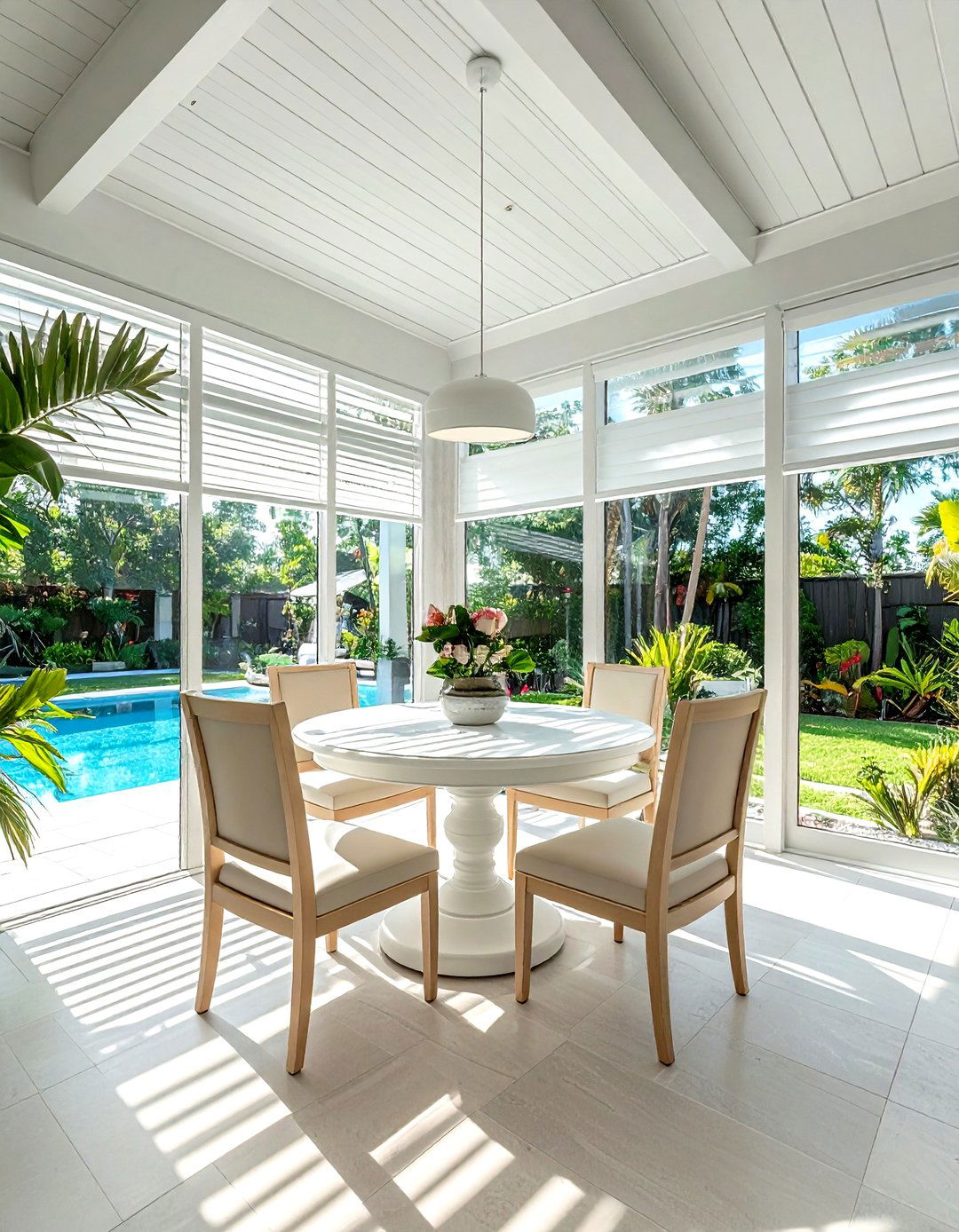 Florida Sunroom Dining - 30 Florida dining room ideas