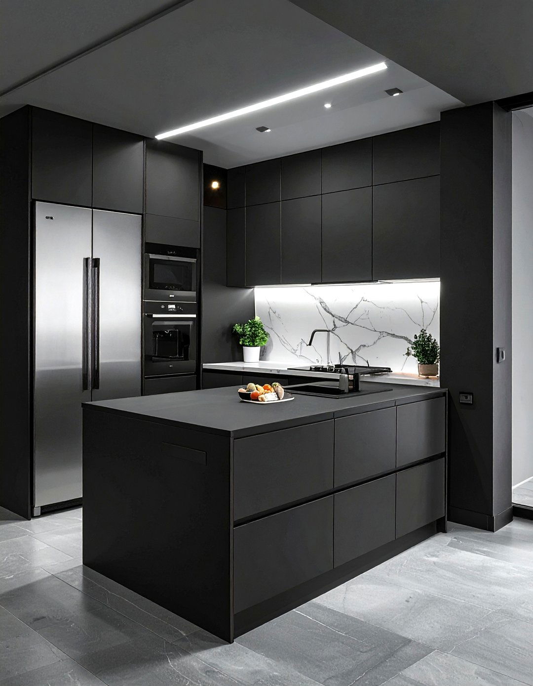 Flush Mount Built In Refrigerator - 30 built-in refrigerator kitchen ideas