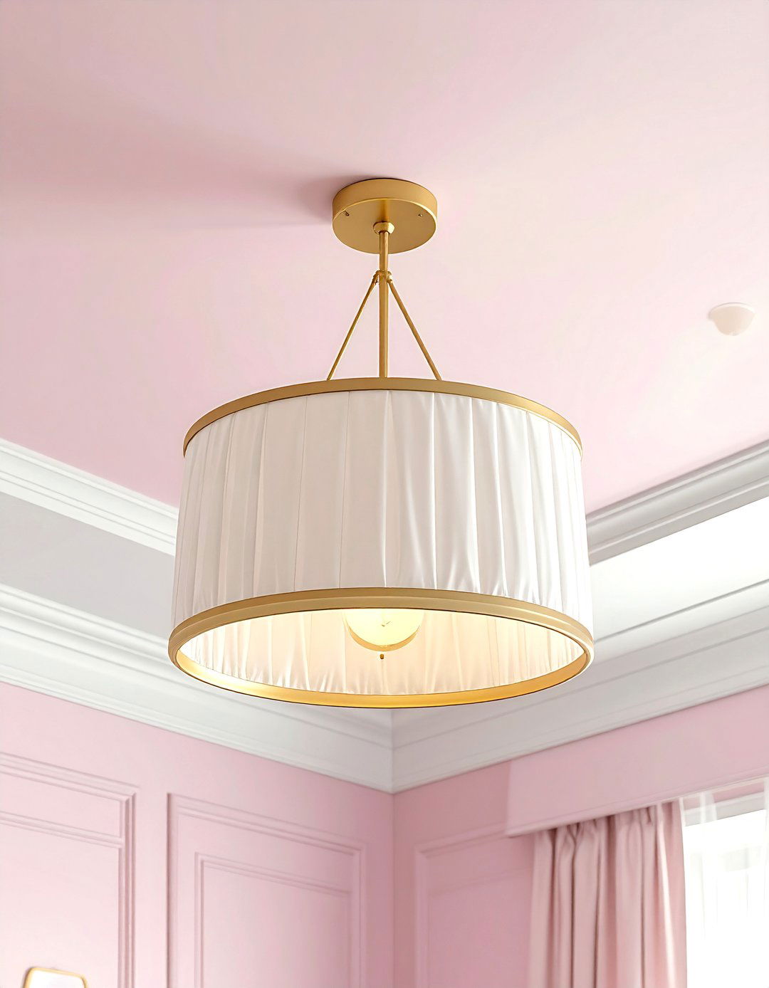 Flush mount nursery ceiling light - 30 nursery lighting ideas