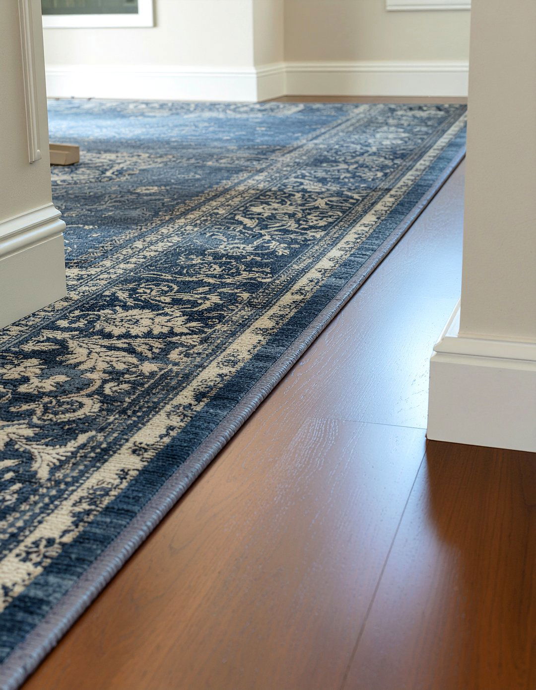 Fluted Baseboard - 30 living room baseboards ideas