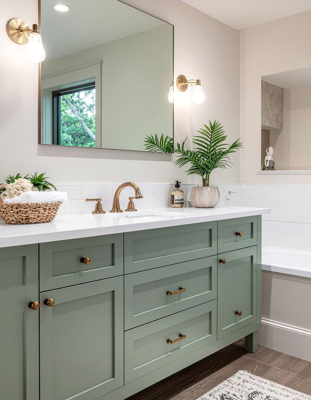 Fluted Bathroom Cabinetry - 30 luxury master bathroom ideas