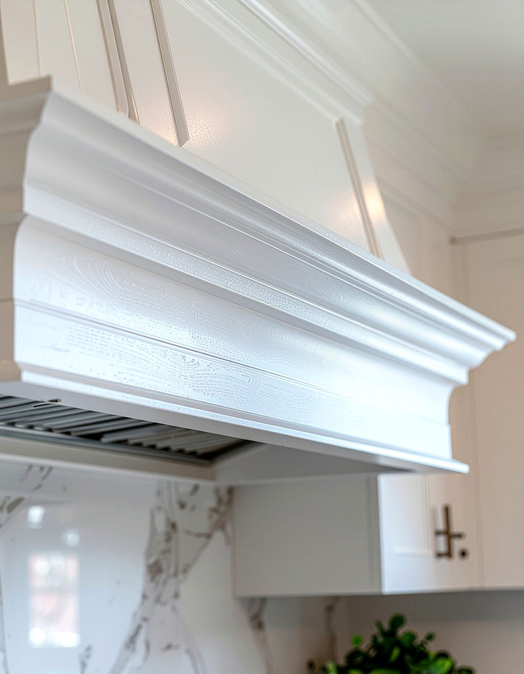 Fluted Plaster Hood - 30 plaster hood kitchen ideas