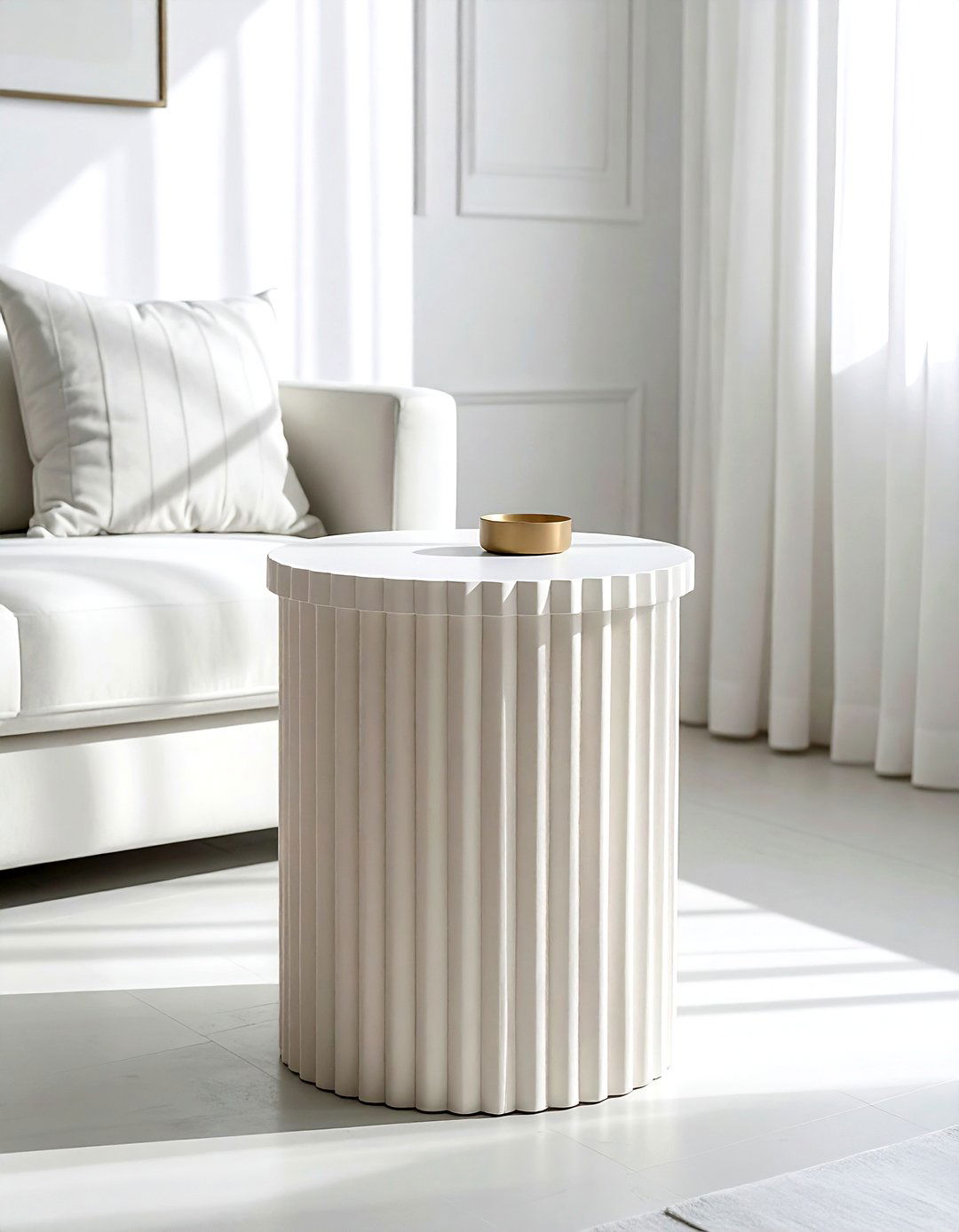 Fluted Side Table - 30 decor wishlist ideas