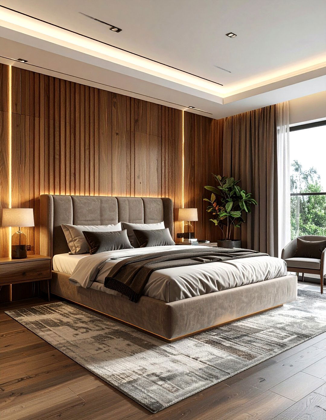 Fluted Wall Paneling - 30 trendy decor ideas