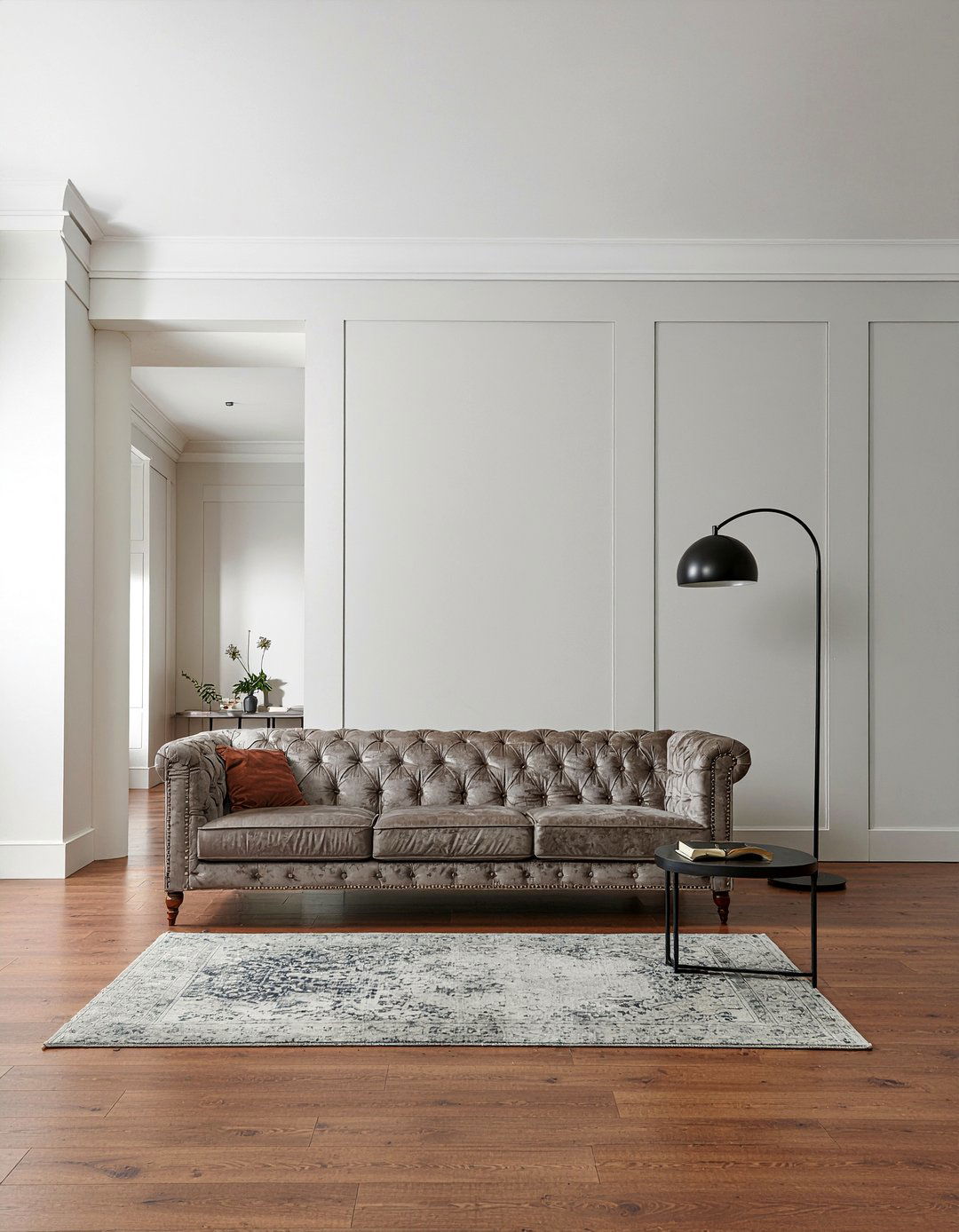 Fluted Wall Panels - 30 living room trim work ideas