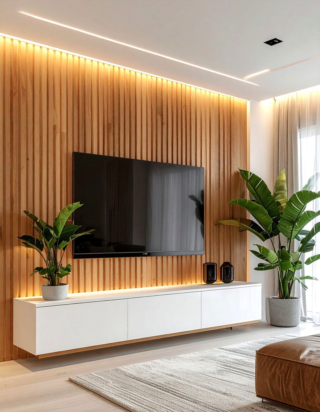 Fluted Wood Wall Panels - 30 home transformation ideas