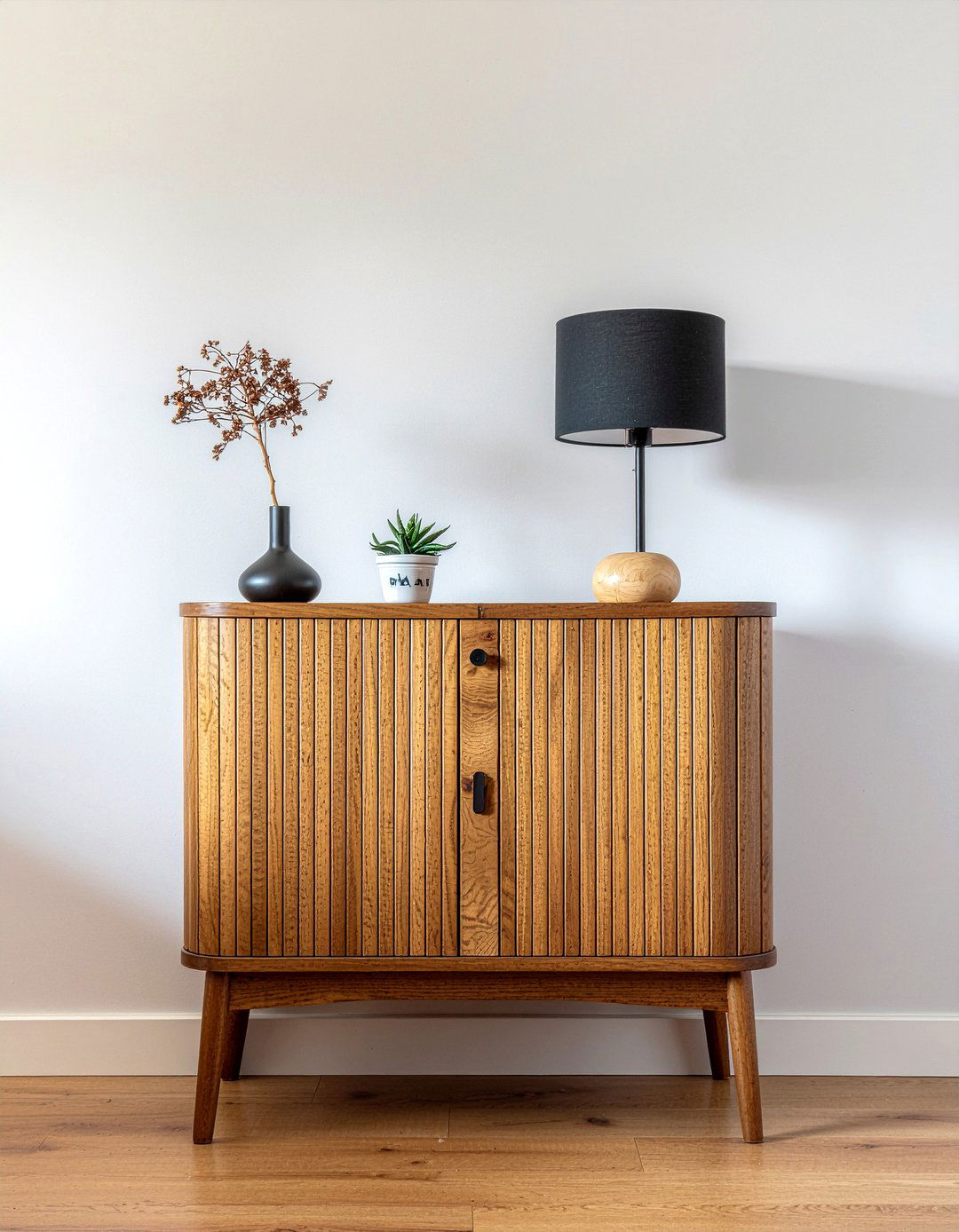 Fluted wood dresser - 30 bedroom modern dressers