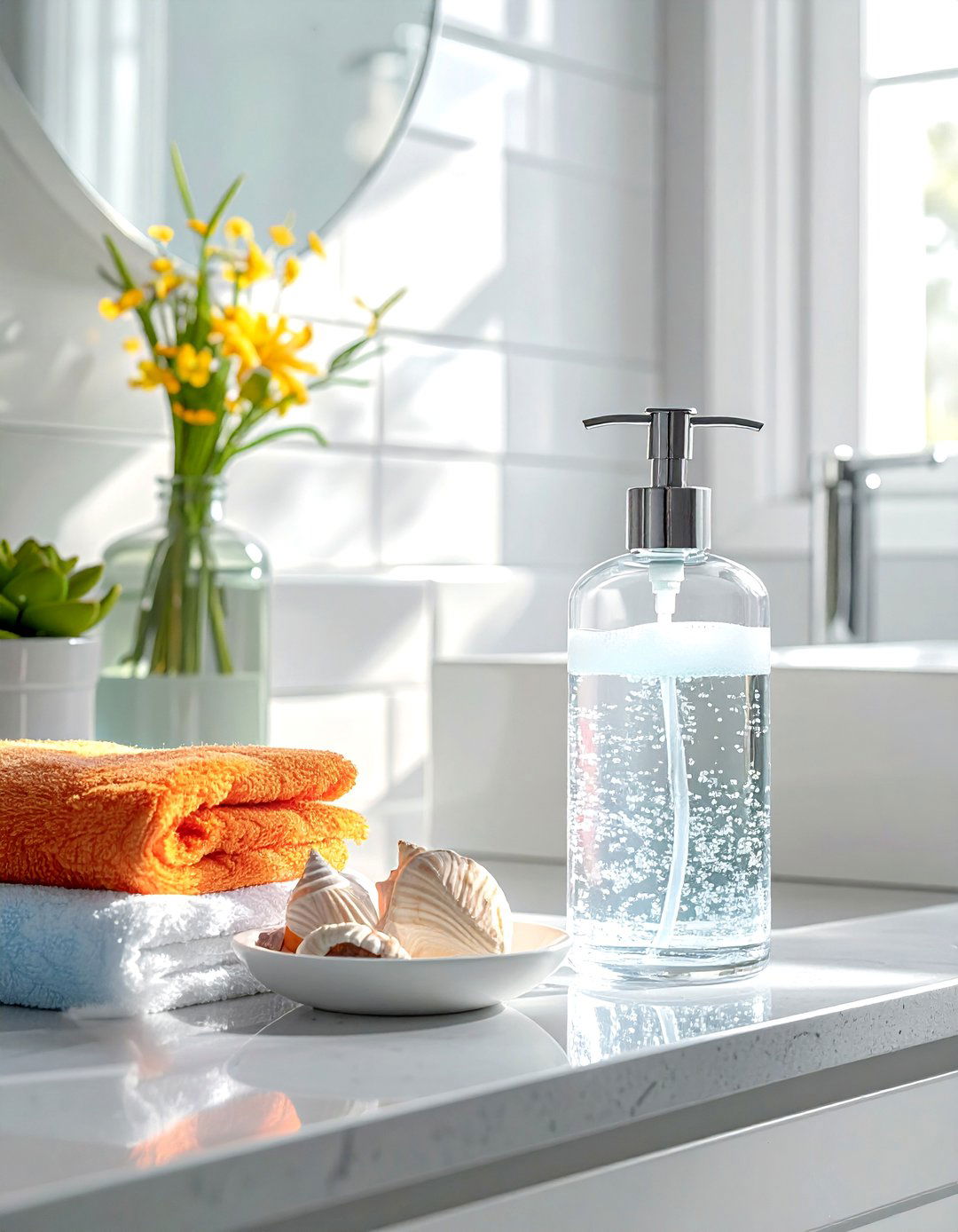 Foaming Soap Dispenser - 30 bathroom soap dispenser ideas