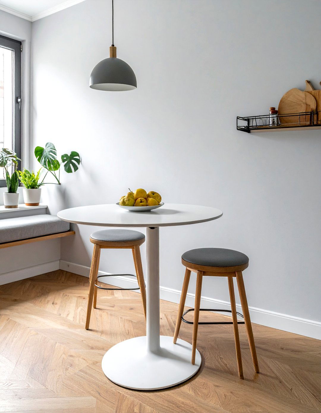 Fold Down Tables - 30 small kitchen storage ideas