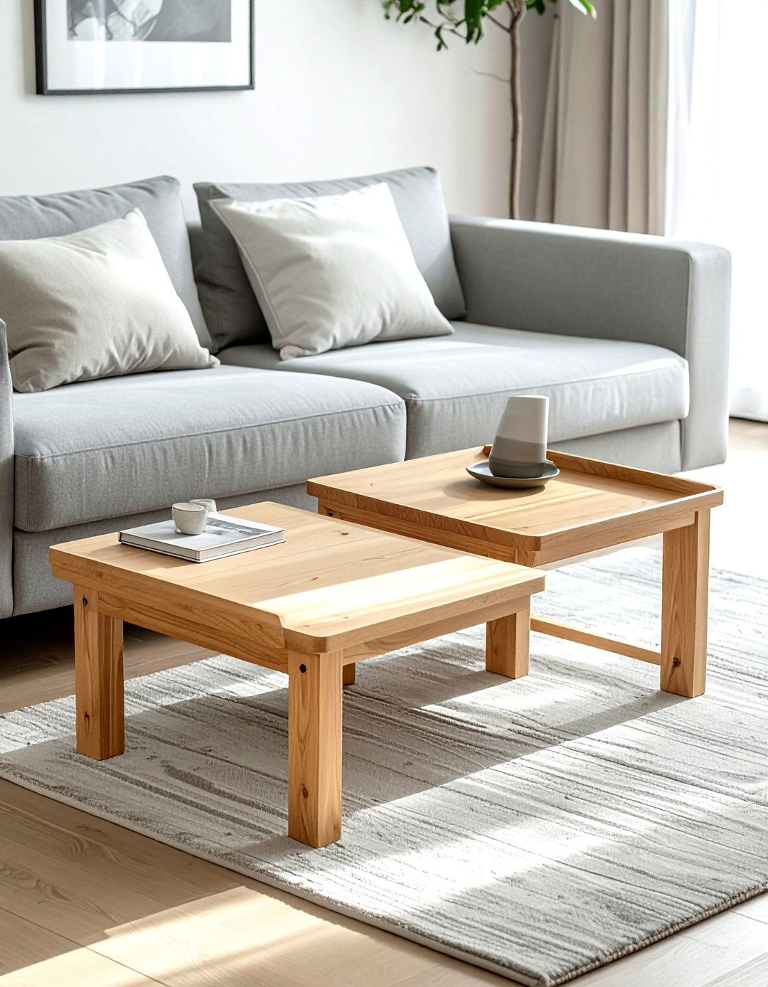 Folding Furniture Solution - 30 living room organization hacks