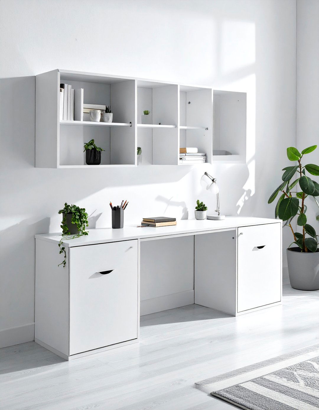 Folding Wall Desk Storage - 30 dining room vertical storage ideas