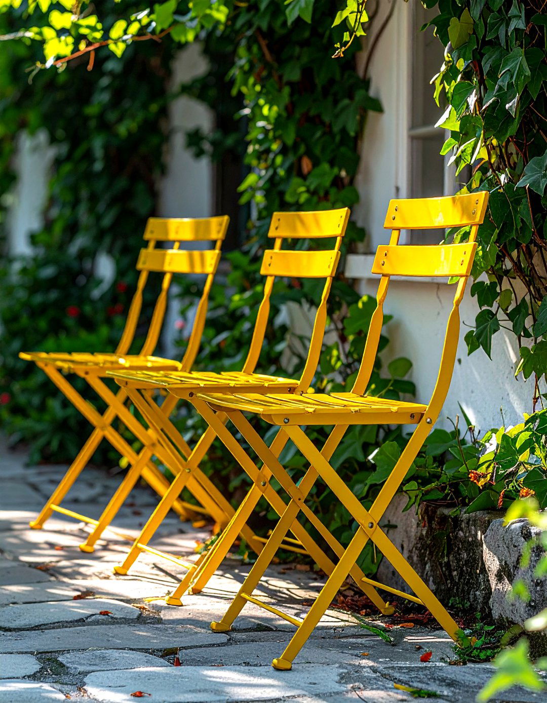 Folding bistro chair - 30 outdoor furniture ideas