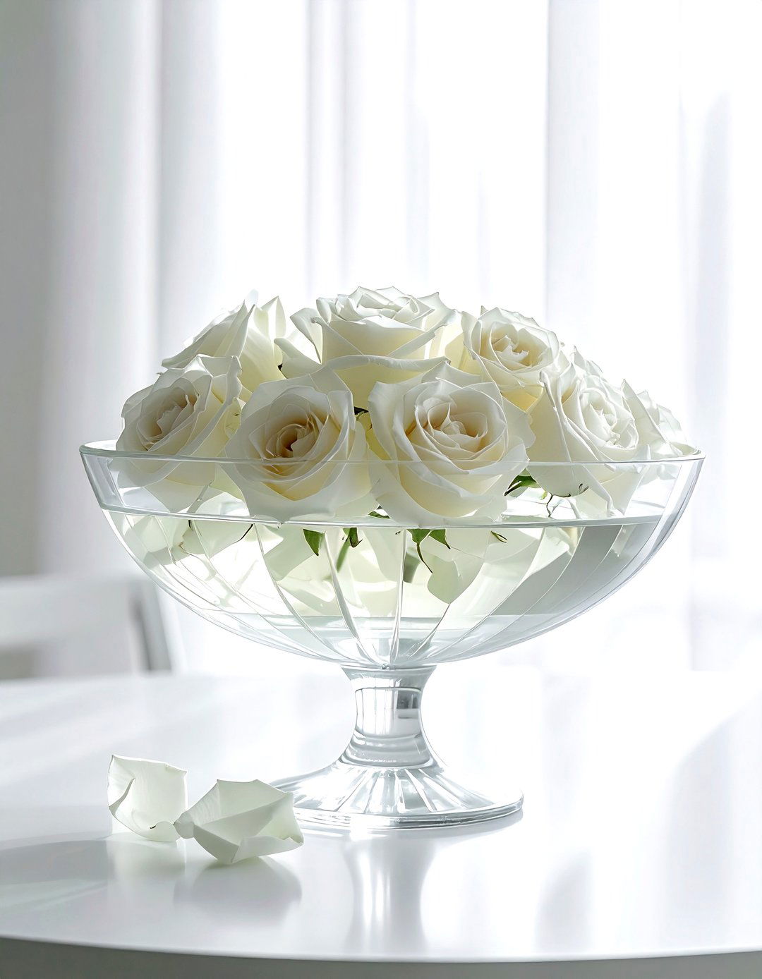 Footed Centerpiece Bowl - 30 bowl decor ideas