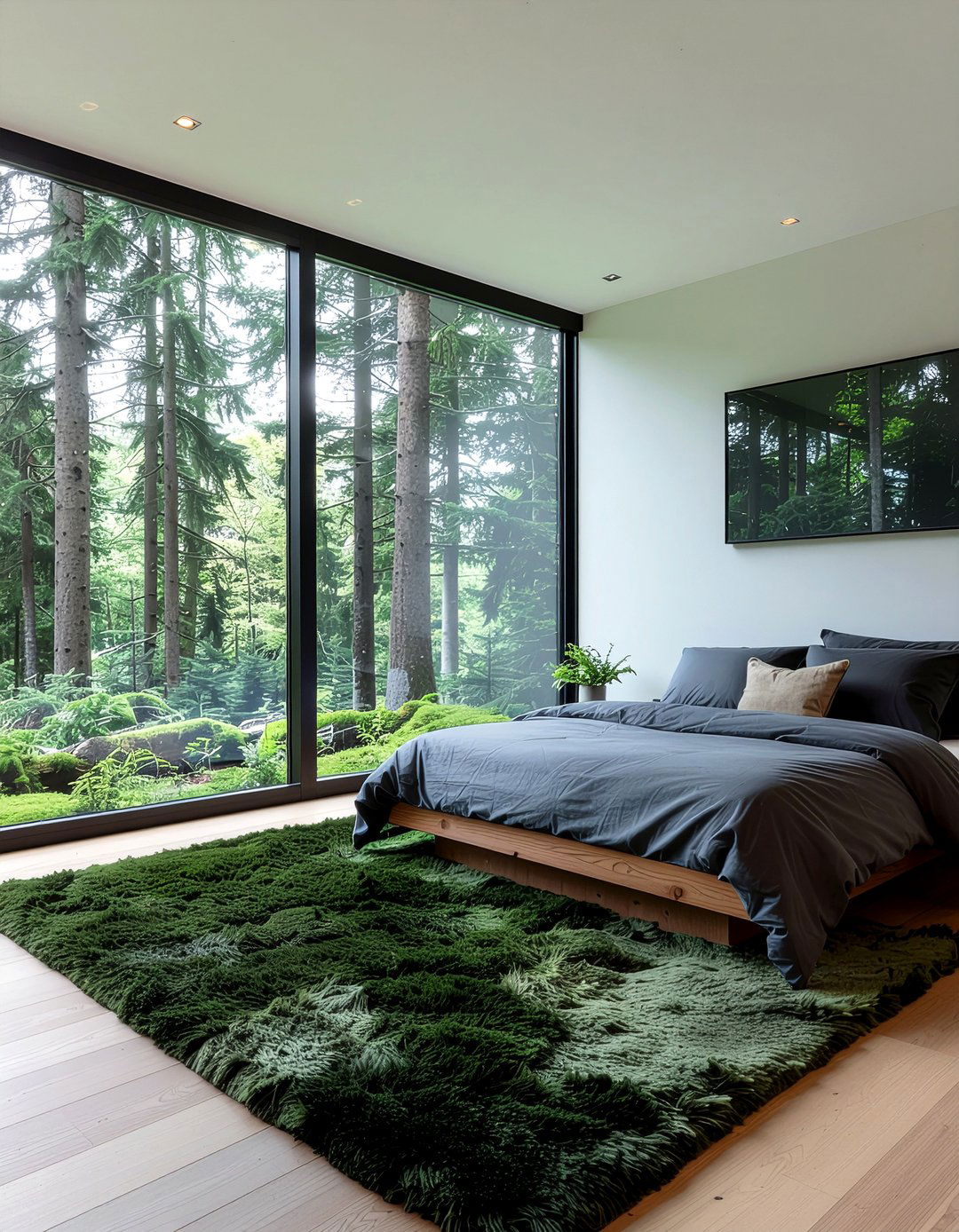 Forest Floor Bedroom - 30 garden themed bedroom ideas