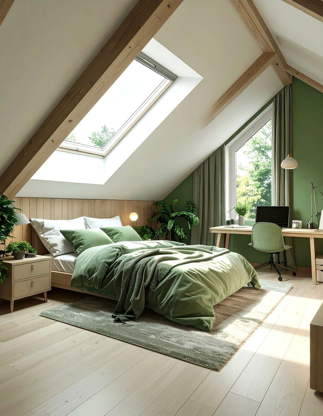 Forest green attic - 30 forest green decor ideas