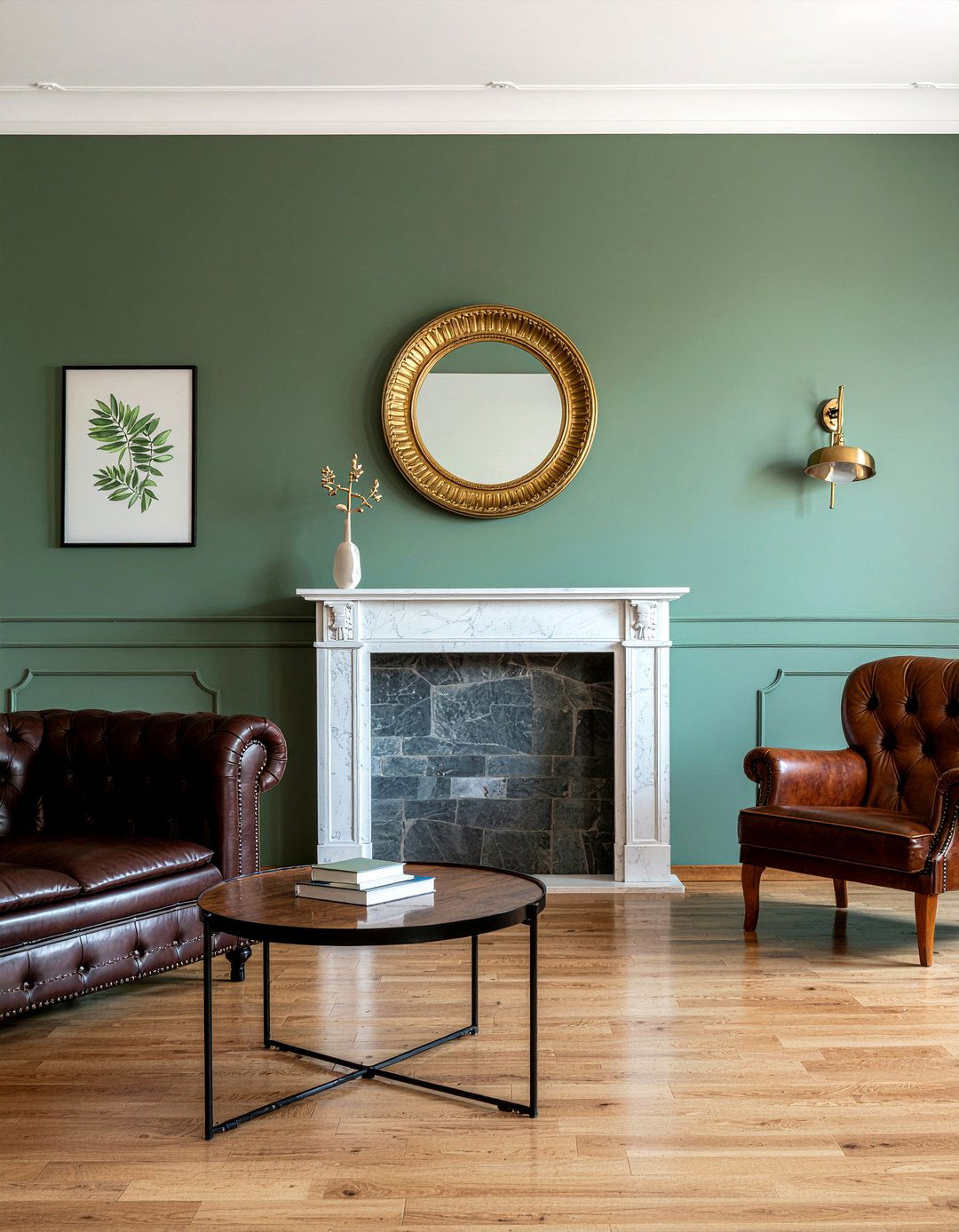 Forest green stripe wallpaper - 30 living room striped wallpapers