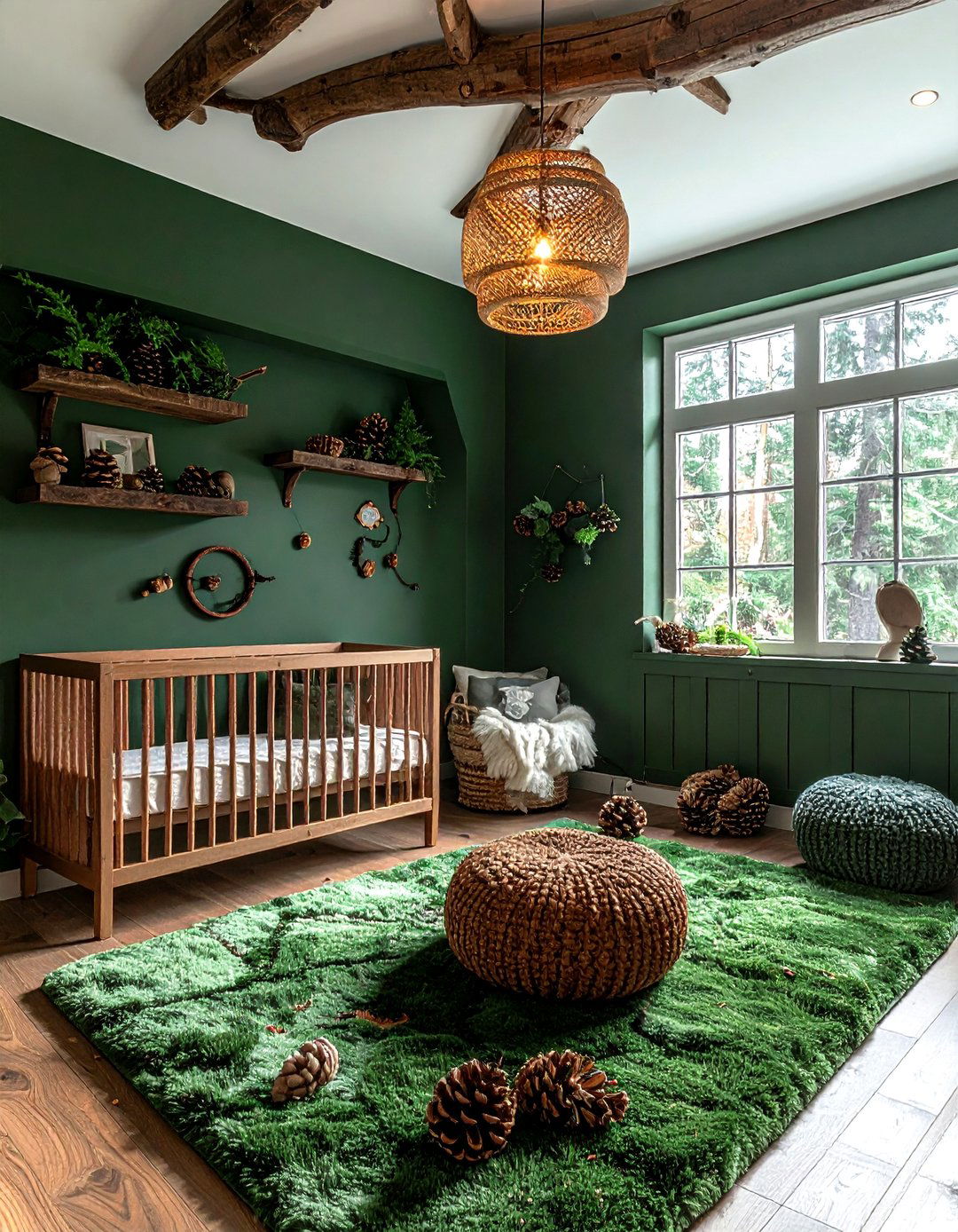Forest nursery - 30 baby room decor ideas