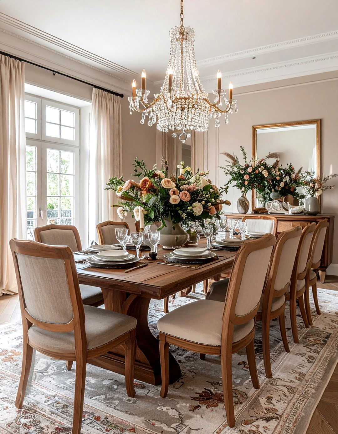 Formal Boho Dining Room - 30 Bohemian dining room ideas