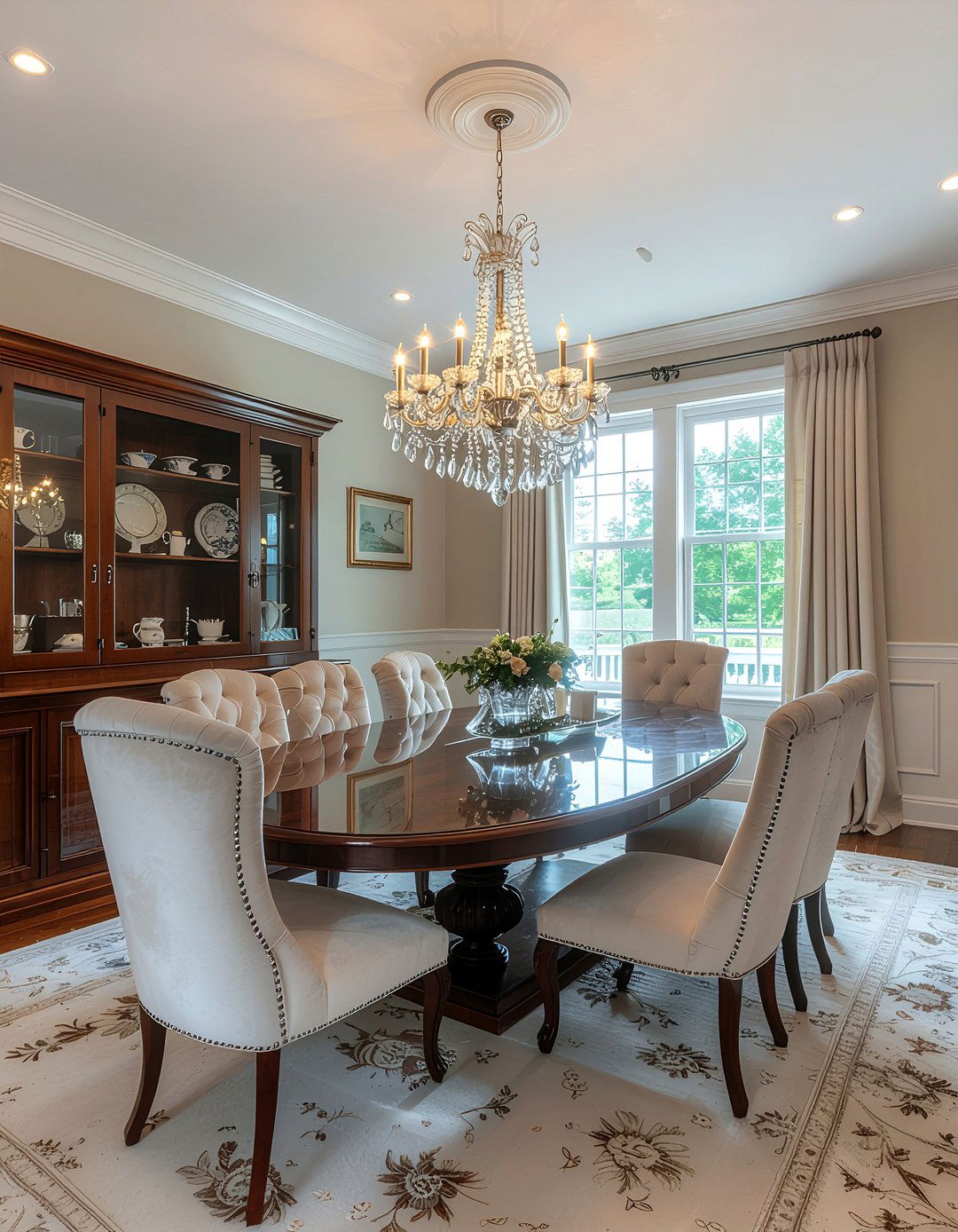 Formal Dining Room - 30 dining room furniture layout ideas