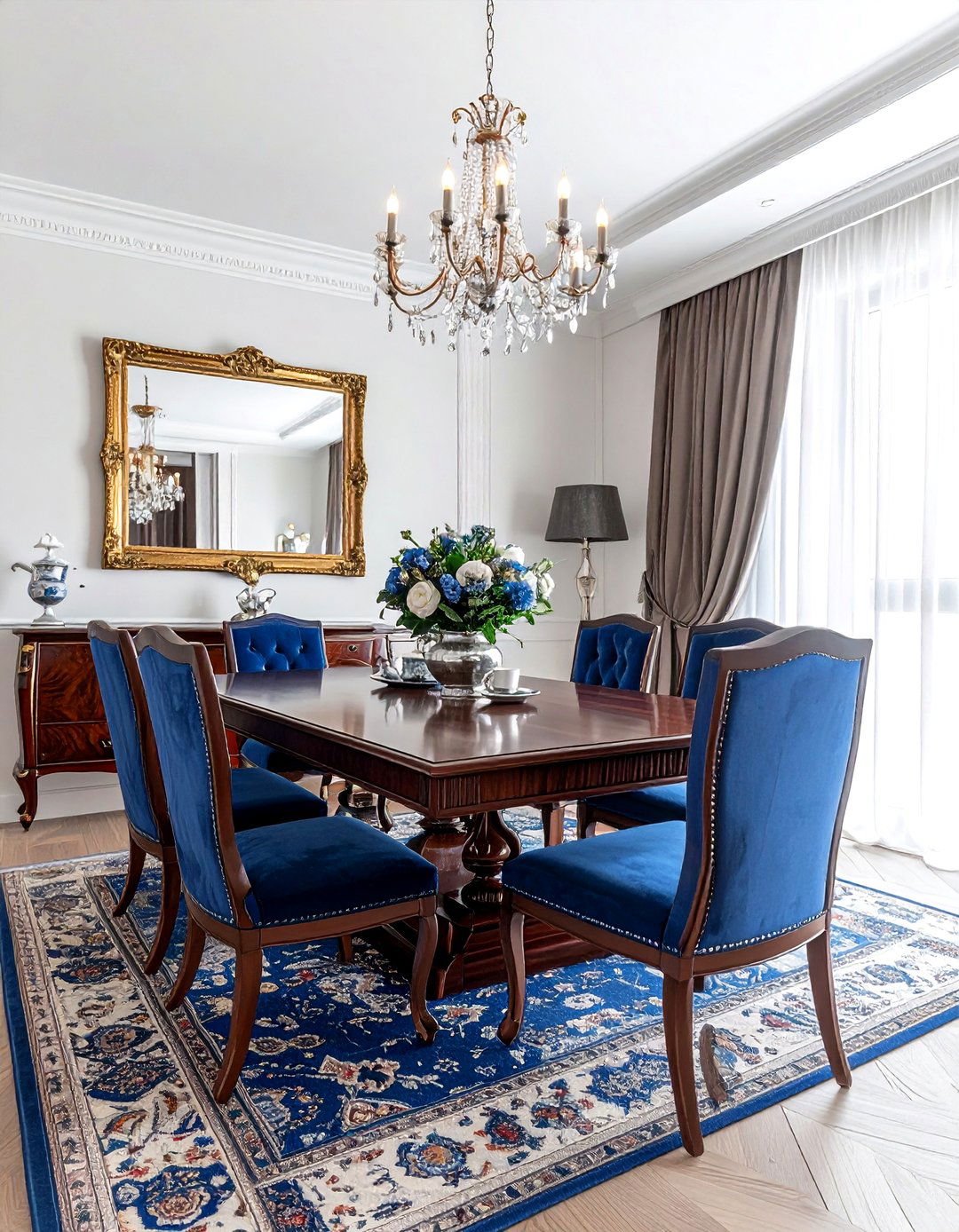 Formal Dining Room - 30 rectangular dining room ideas