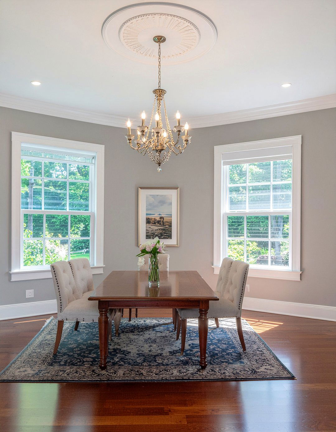 Formal Dining Room Crown Molding - 30 Georgetown dining room ideas