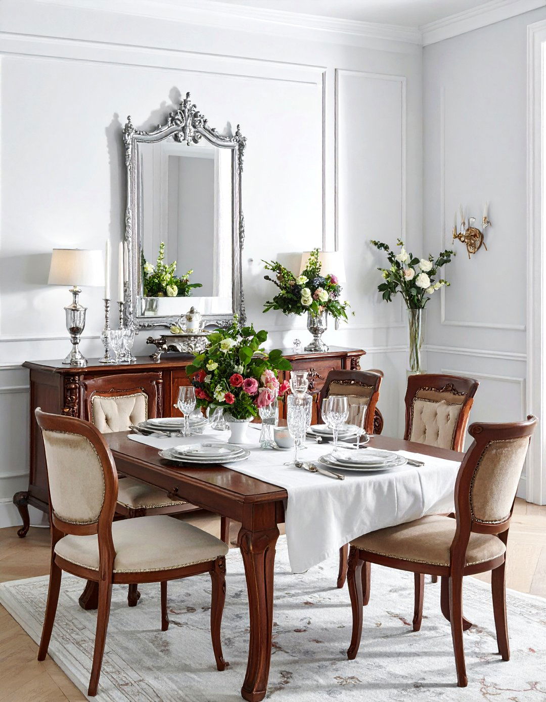 Formal Dining Room Decor - 30 glam dining room ideas
