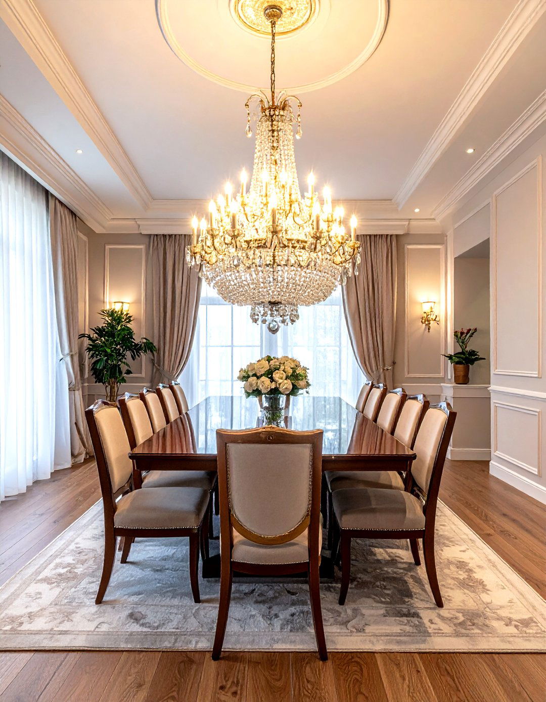Formal Dining Room With Chandelier - 30 stately dining room ideas