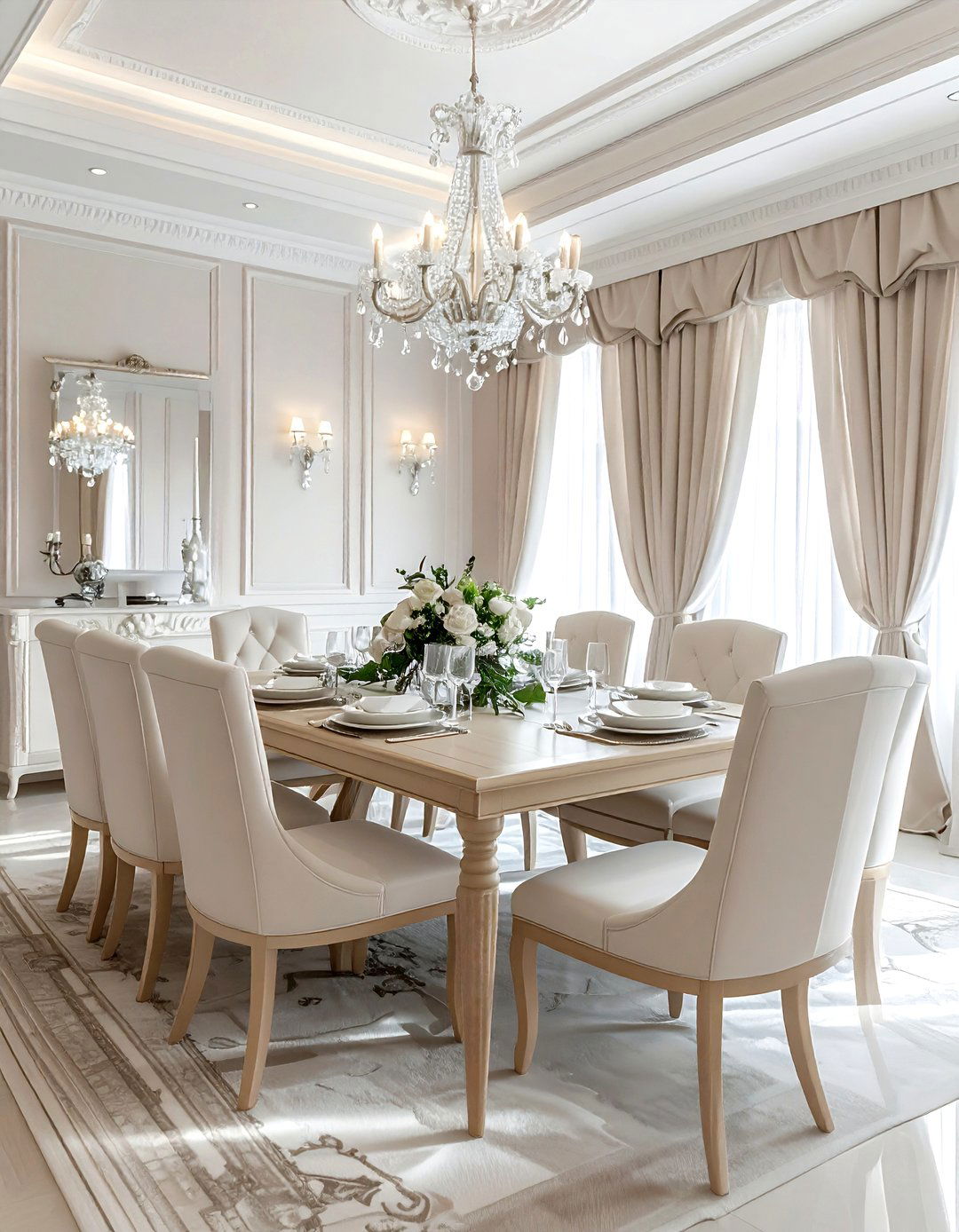 Formal Dining Room - 30 airy dining room ideas