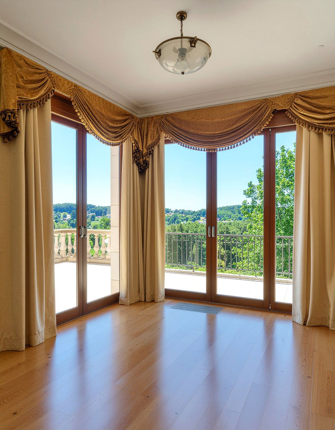 Formal Drapery - 30 living room traditional furniture ideas