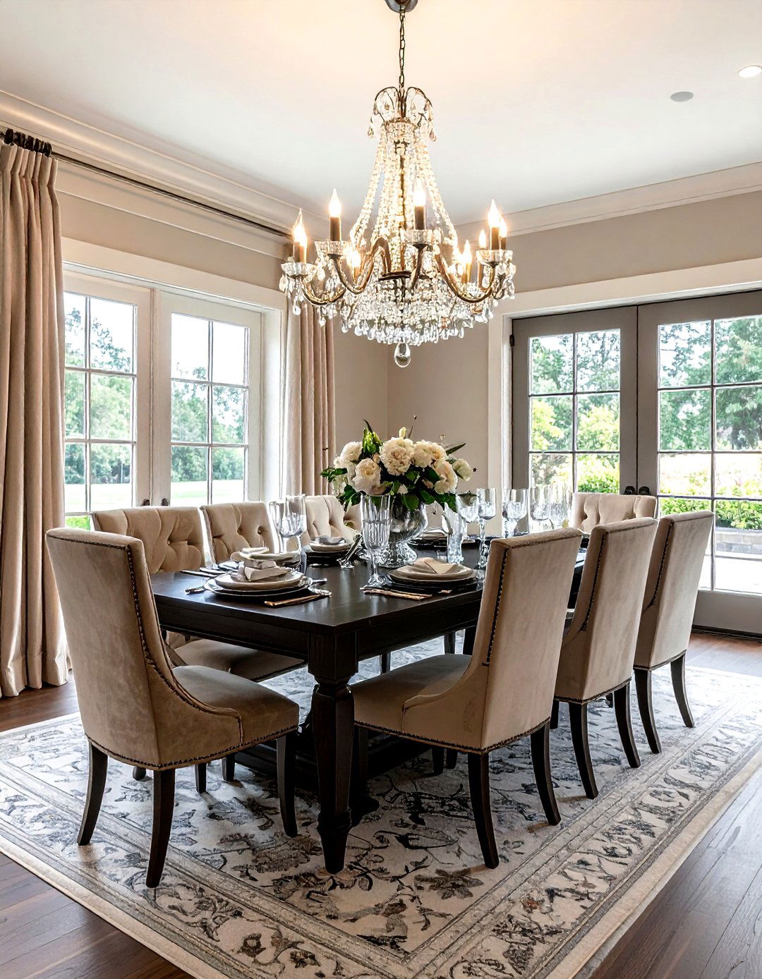 Formal Farmhouse Dining Room - 30 modern farmhouse dining room ideas