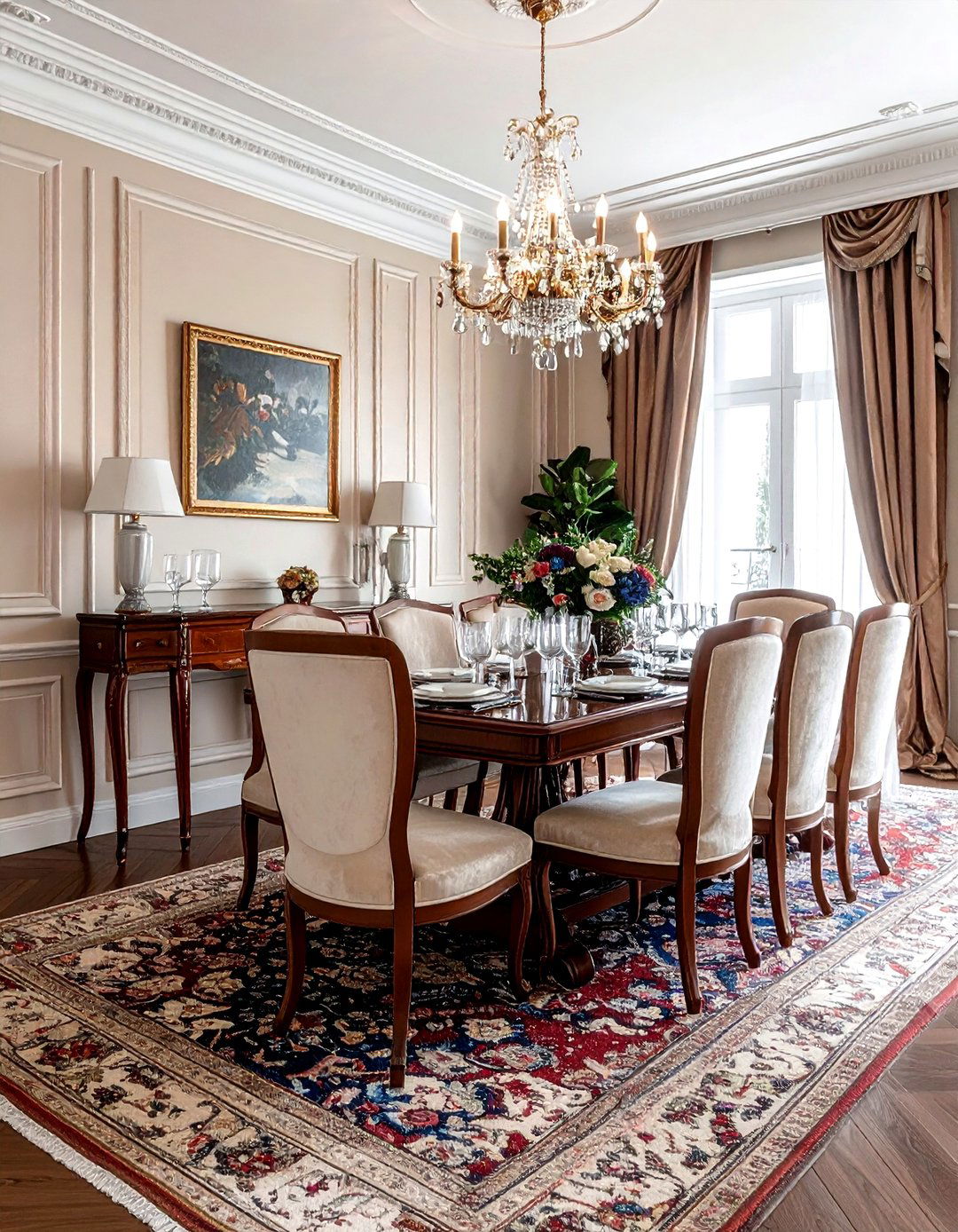 Formal French Dining Room - 30 French dining room ideas