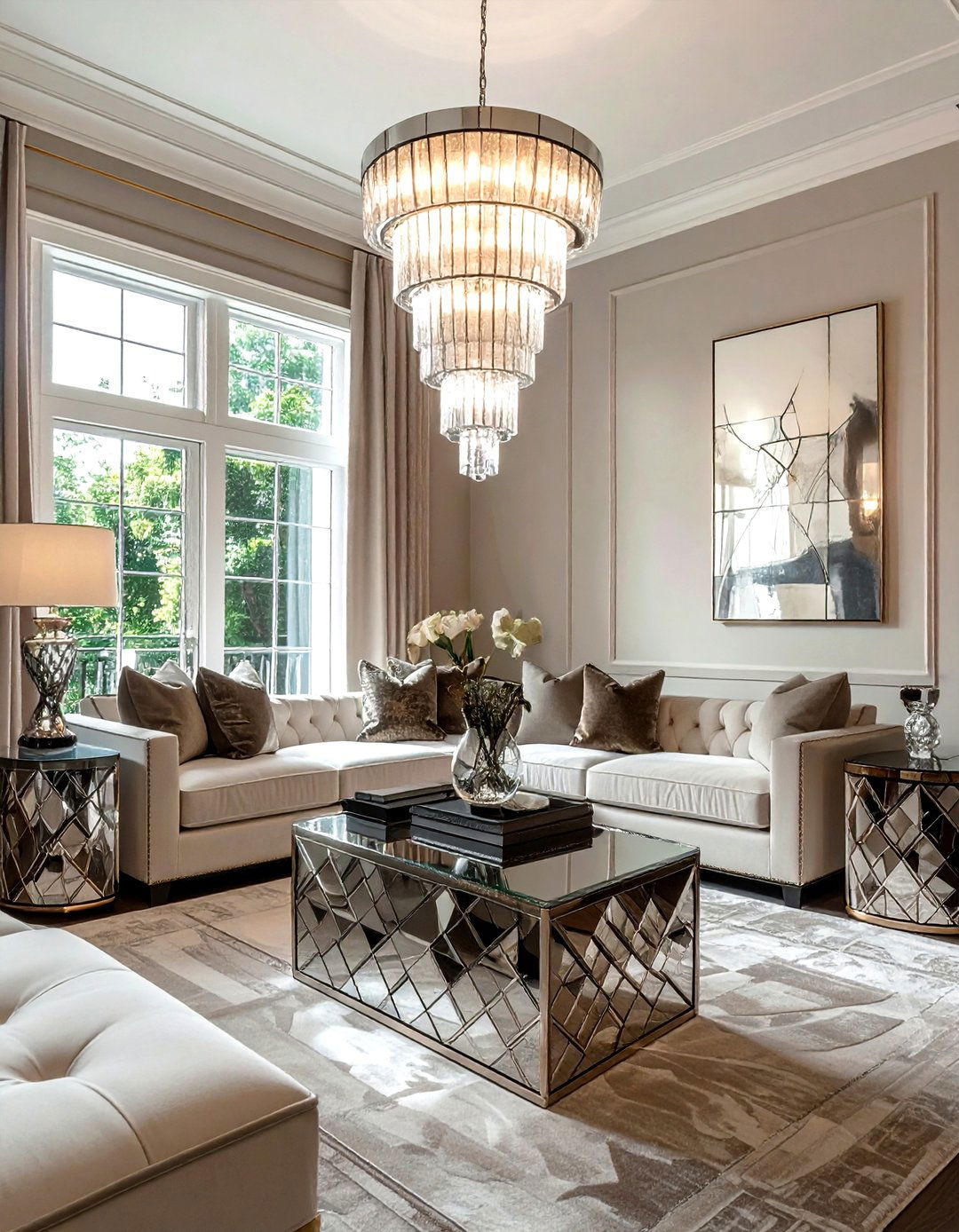 Formal Living Room Art Deco Sconce - 30 living room sconce ideas