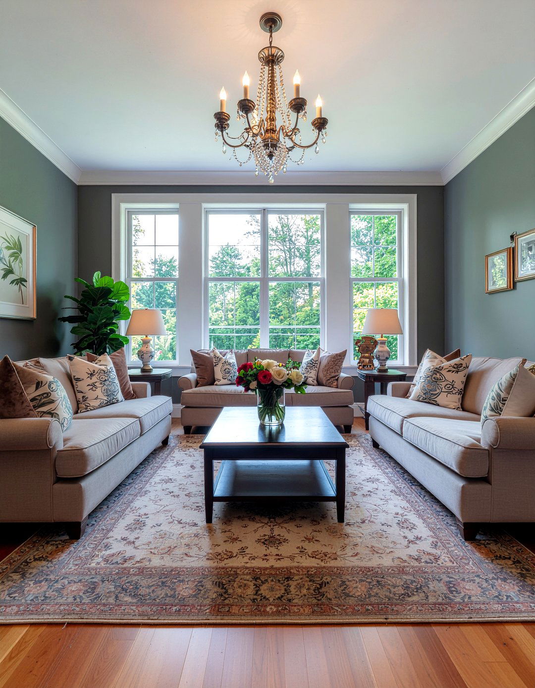 Formal Living Room Seating Arrangement - 30 living room sofa and loveseat ideas