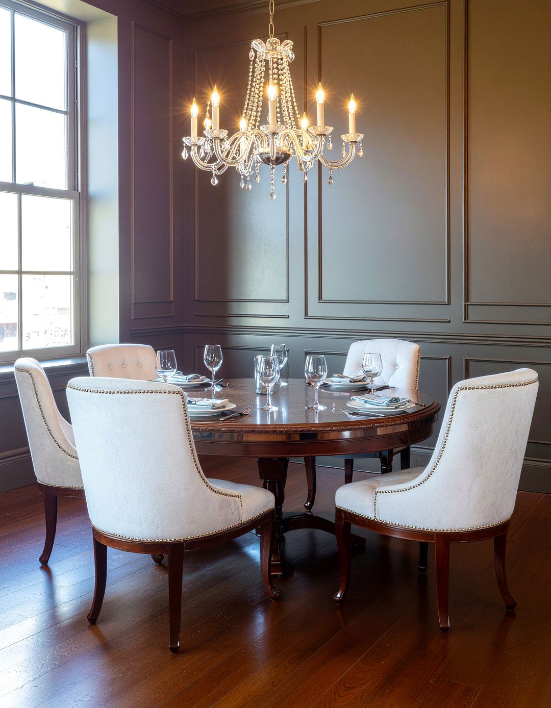 Formal Round Dining Table - 30 round dining table ideas