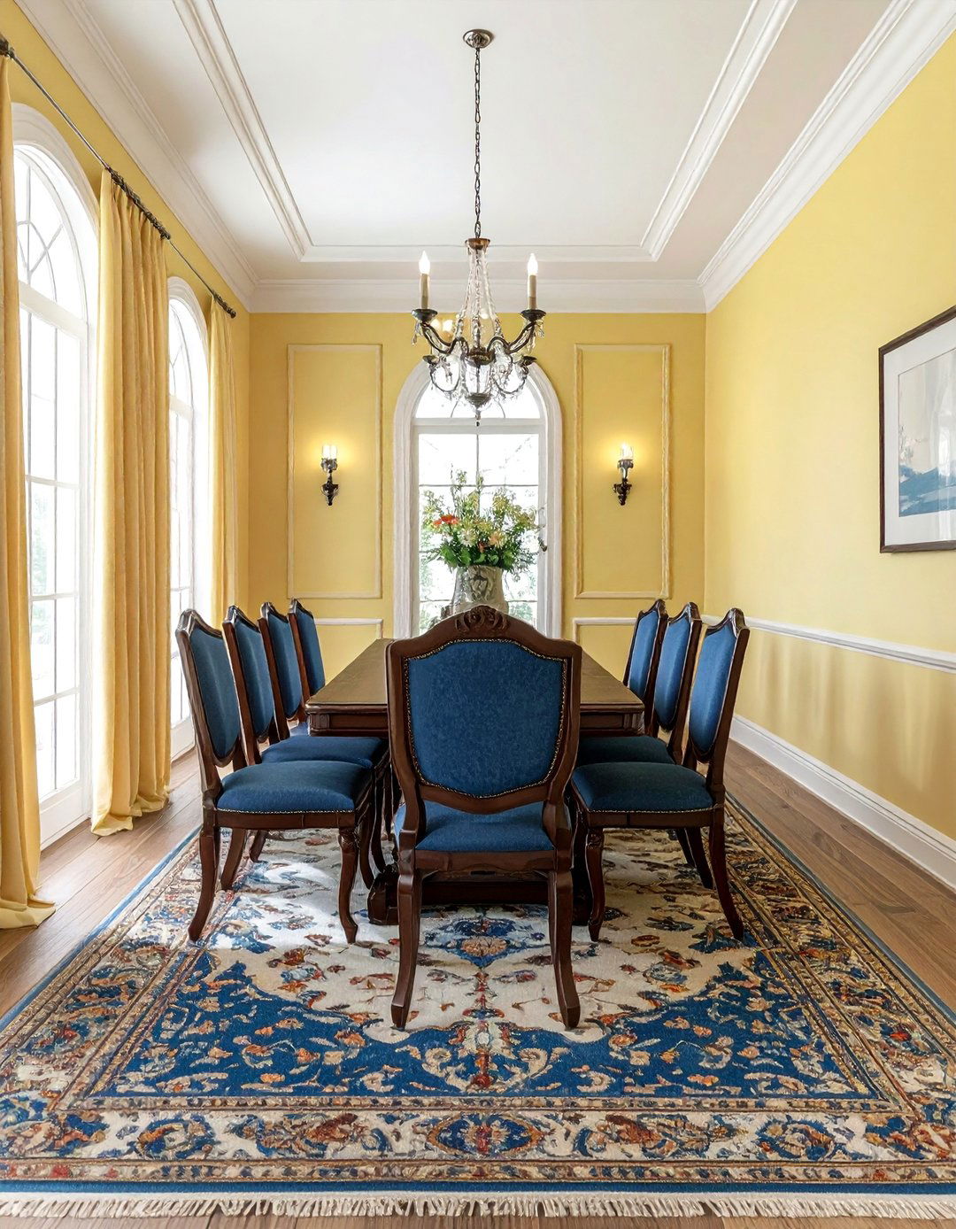 Formal Shield Back Chair Dining Room - 30 Charleston dining room ideas