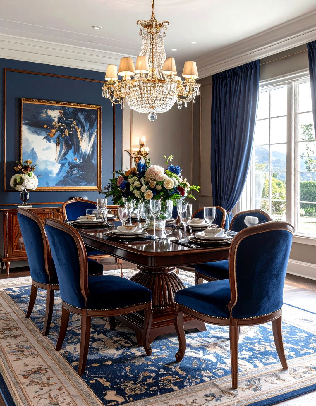 Formal Style Dining Room - 30 Napa Valley dining room ideas