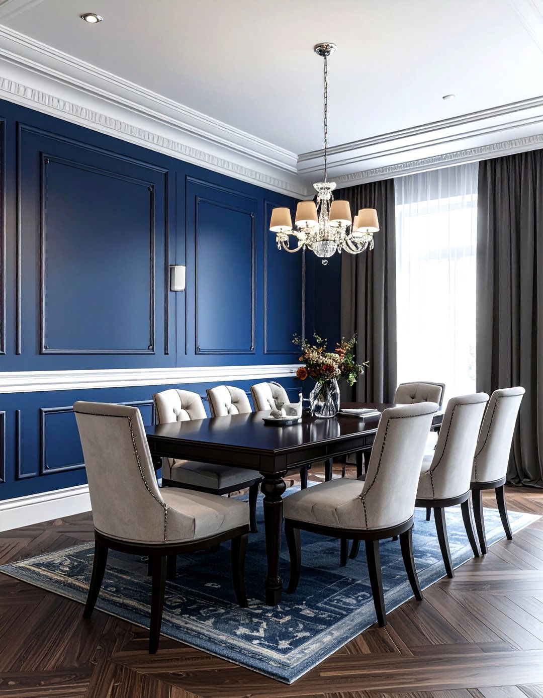 Formal Wainscoting Dining Room - 30 luxe dining room ideas