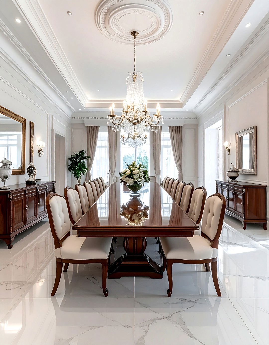 Formal dining room floor plan - 30 dining room arrangement ideas