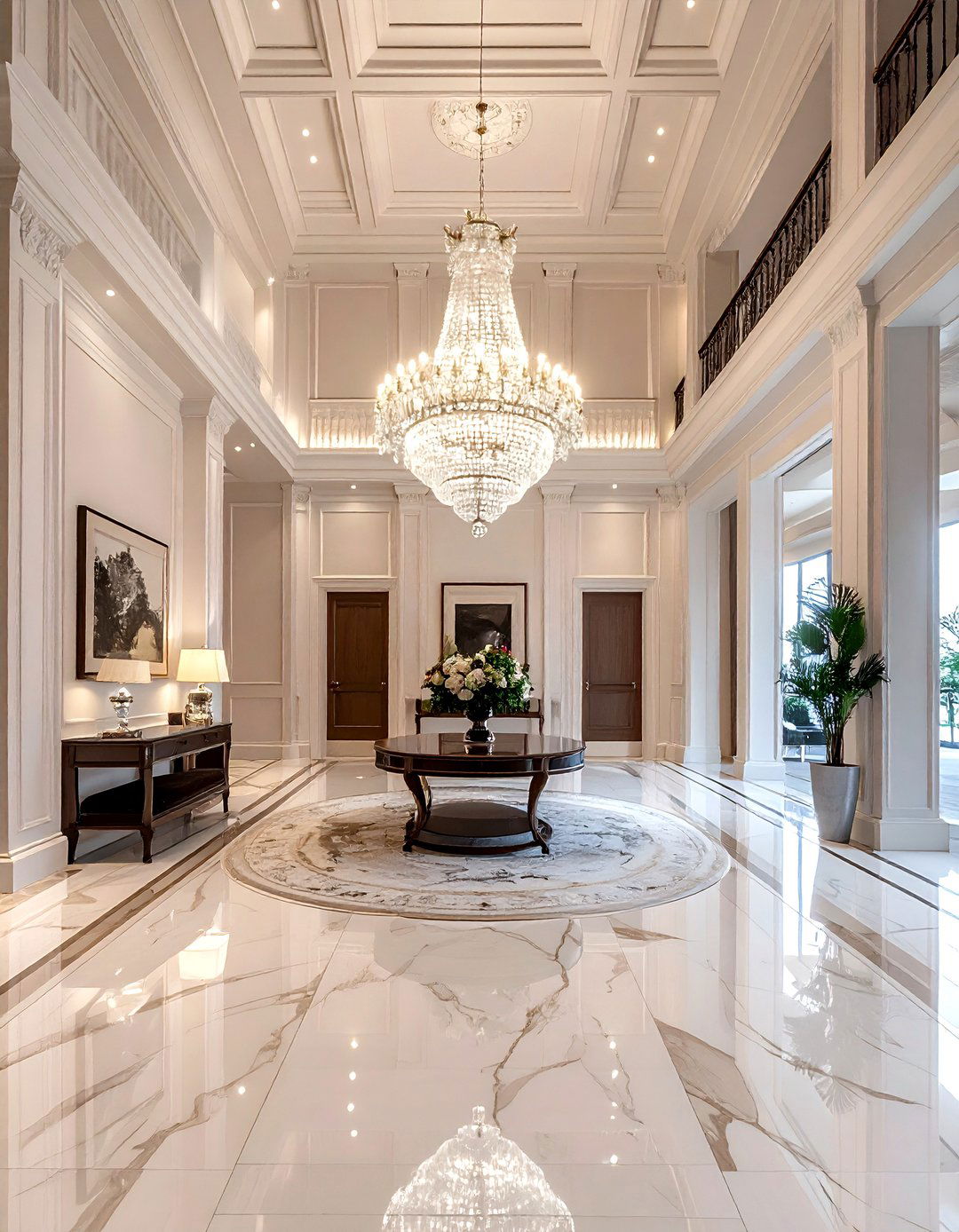 Formal foyer - 30 traditional decor ideas