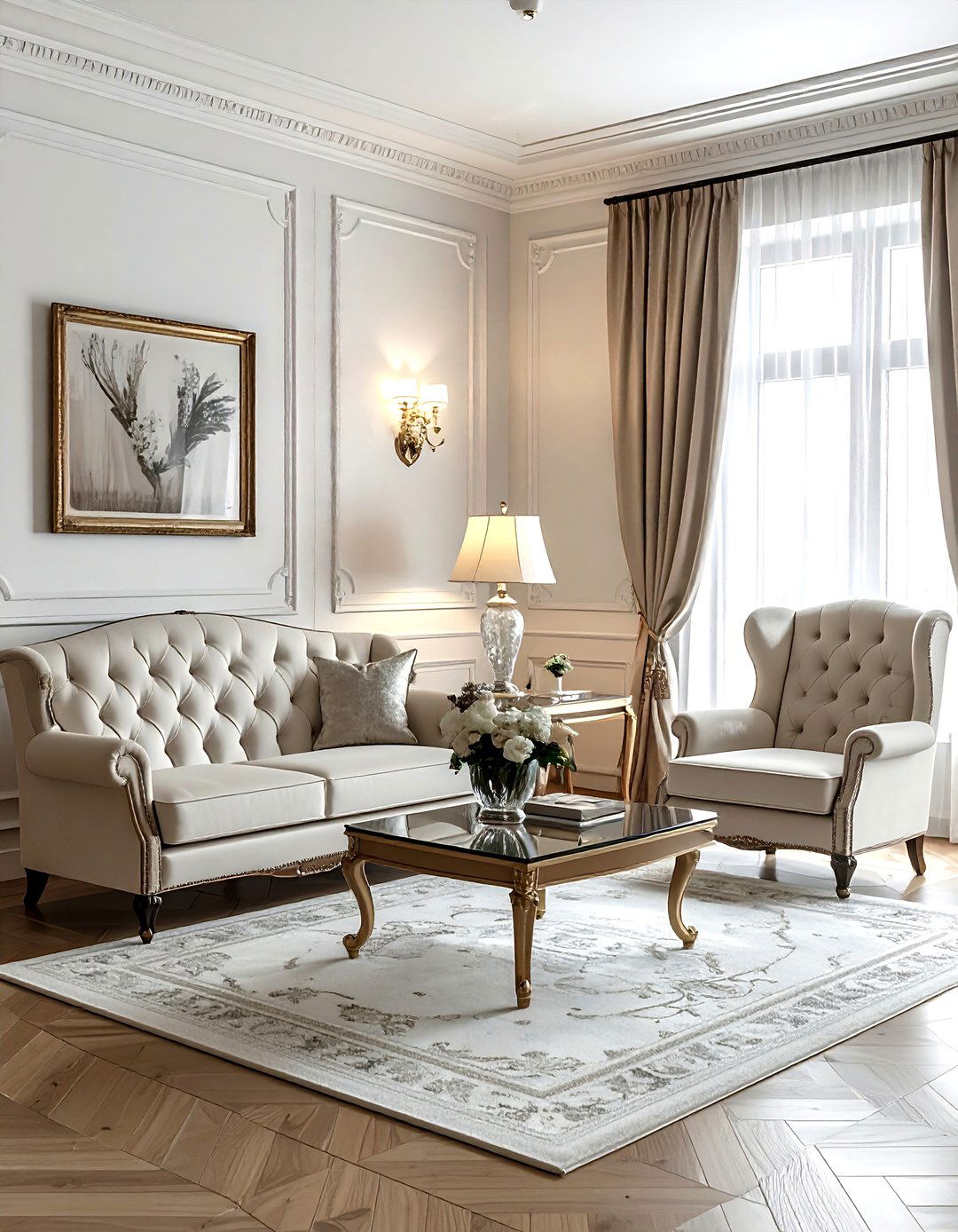 Formal living room arrangement - 30 living room floor plan ideas